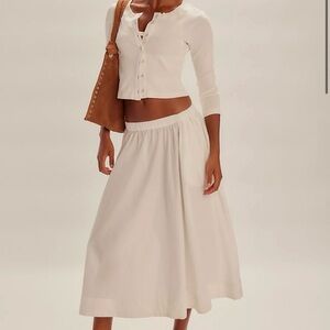 Free People Perfect Tones Ivory Set